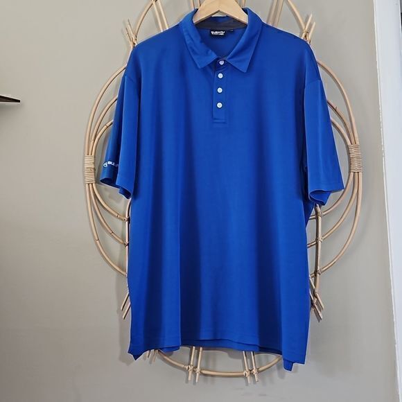 Subaru Black‎ Label Short Sleeve Blue Polo Shirt Sz XXL - Picture 10 of 10